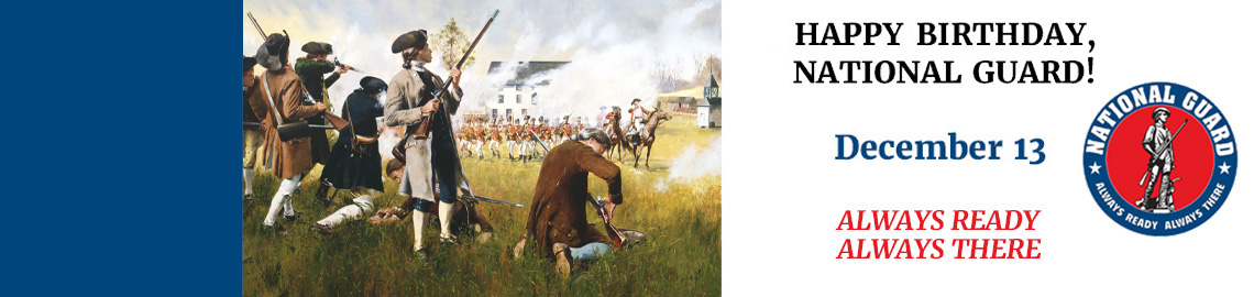 Historical National Guard birthday slide